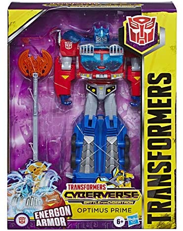 Transformers Toys Cyberverse Ultimate Class Optimus Prime Action Figure - C
