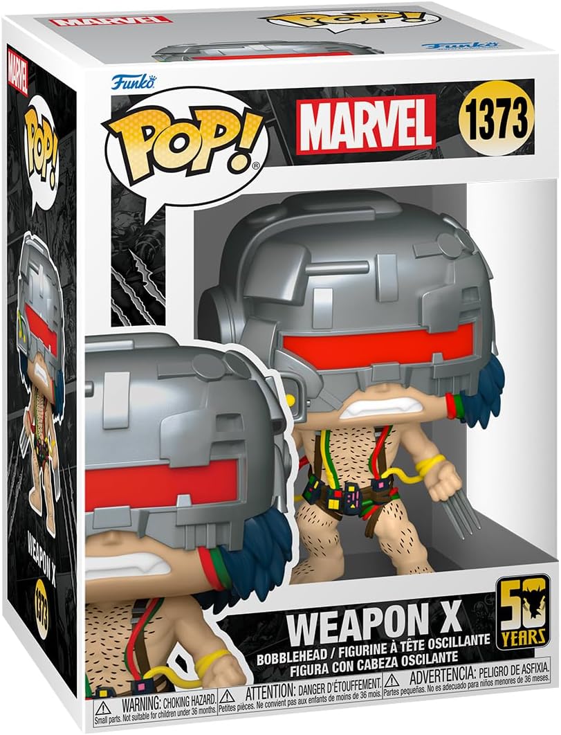 Funko POP! Marvel: Wolverine 50th - Ultimate Weapon X - X-Men - Vinyl Collectible Figure - Gift Idea - Official Merchandise - Toys For Children and Adults - Comic Books Fans