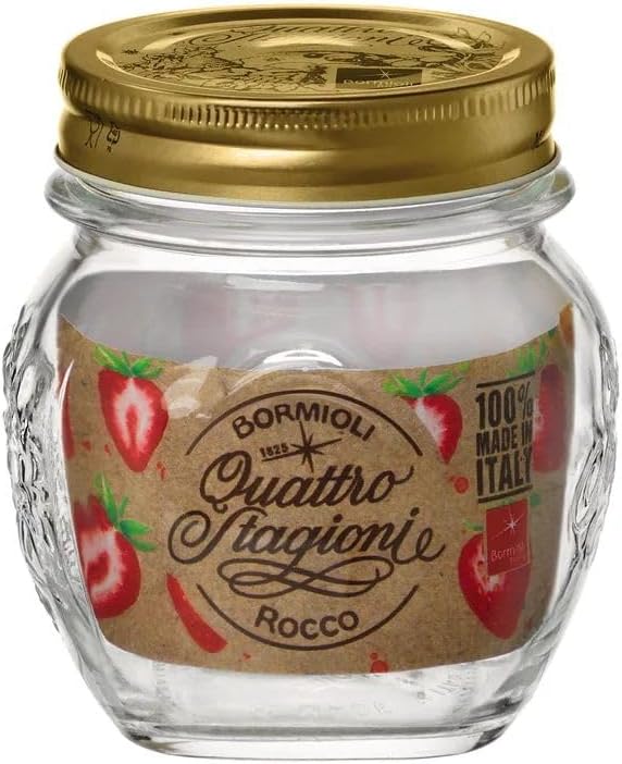 Preserving Jar Screw Cap – Original Quattro Stagioni – Various Sizes and Shapes