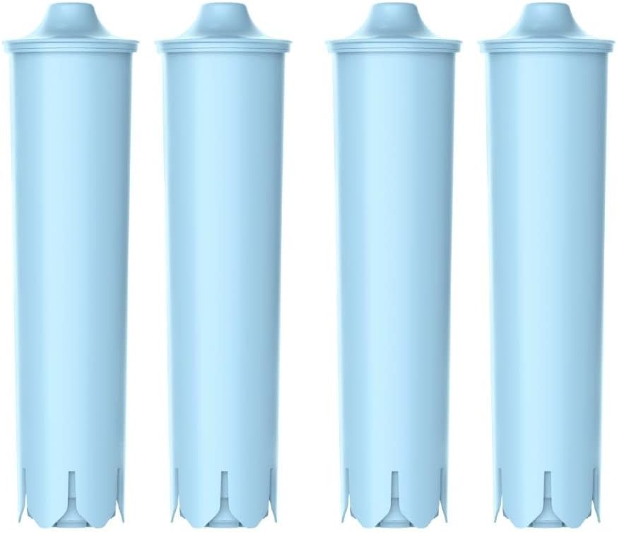 Waterdrop Replacement Water Filter for Jura® Blue, Jura® 71312 Blue, Compatible with GIGA®, ENA® Micro, IMPRESSA® Series, TÜV SÜD Certified (4 Pieces)
