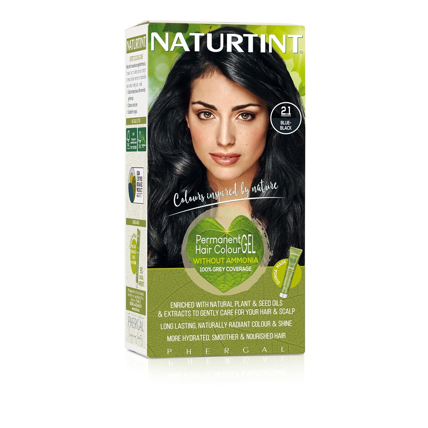 Naturtint permanent hair color.
