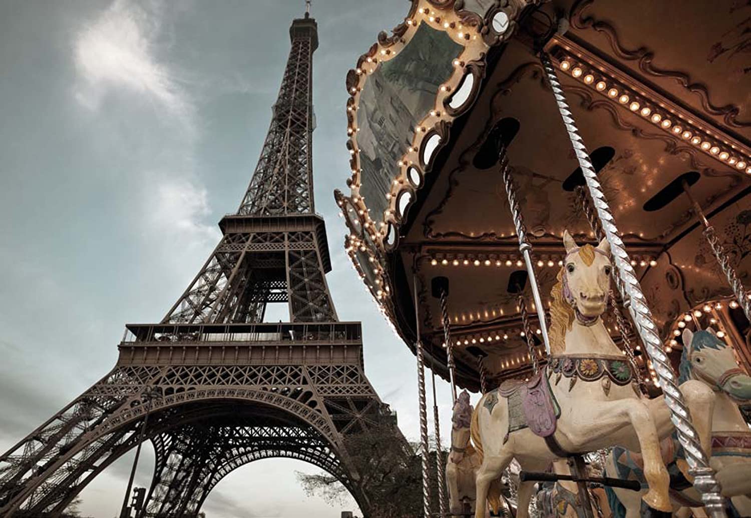 Komar photo wallpaper Carrousel de Paris Gallery