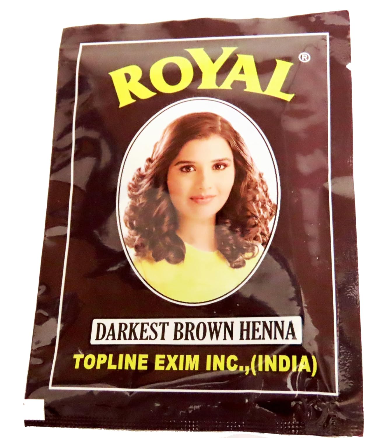 Genérico Henna Natural Royal Dark Brown, especially for brown hair, ideal for beards.