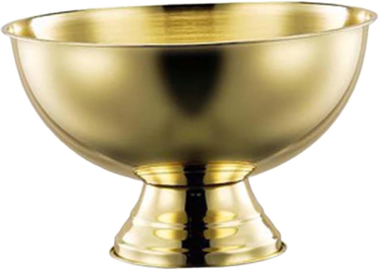 Baoblaze Store Baoblaze Ice Bucket, Beer Bucket, Sturdy Champagne Ice Bucket, Large Capacity Wine Bucket, Versatile for Restaurants, Weddings, Bars, Parties, Gold
