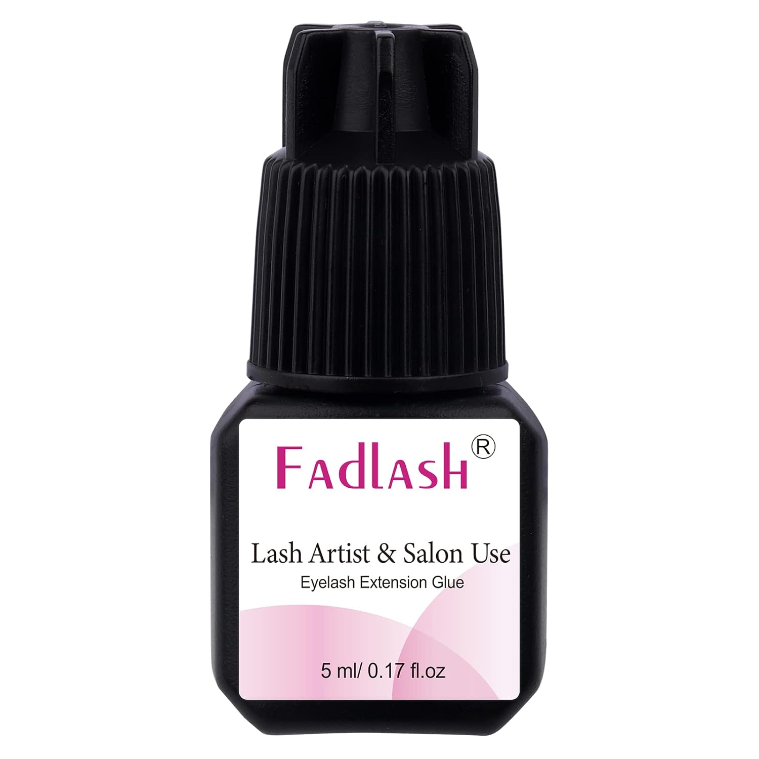Fadlash Eyelash Glue for Eyelash Extension 5 ml Eyelash Extension Glue Eyelash Extension Glue 1 Second Drying Time Eyelash Glue