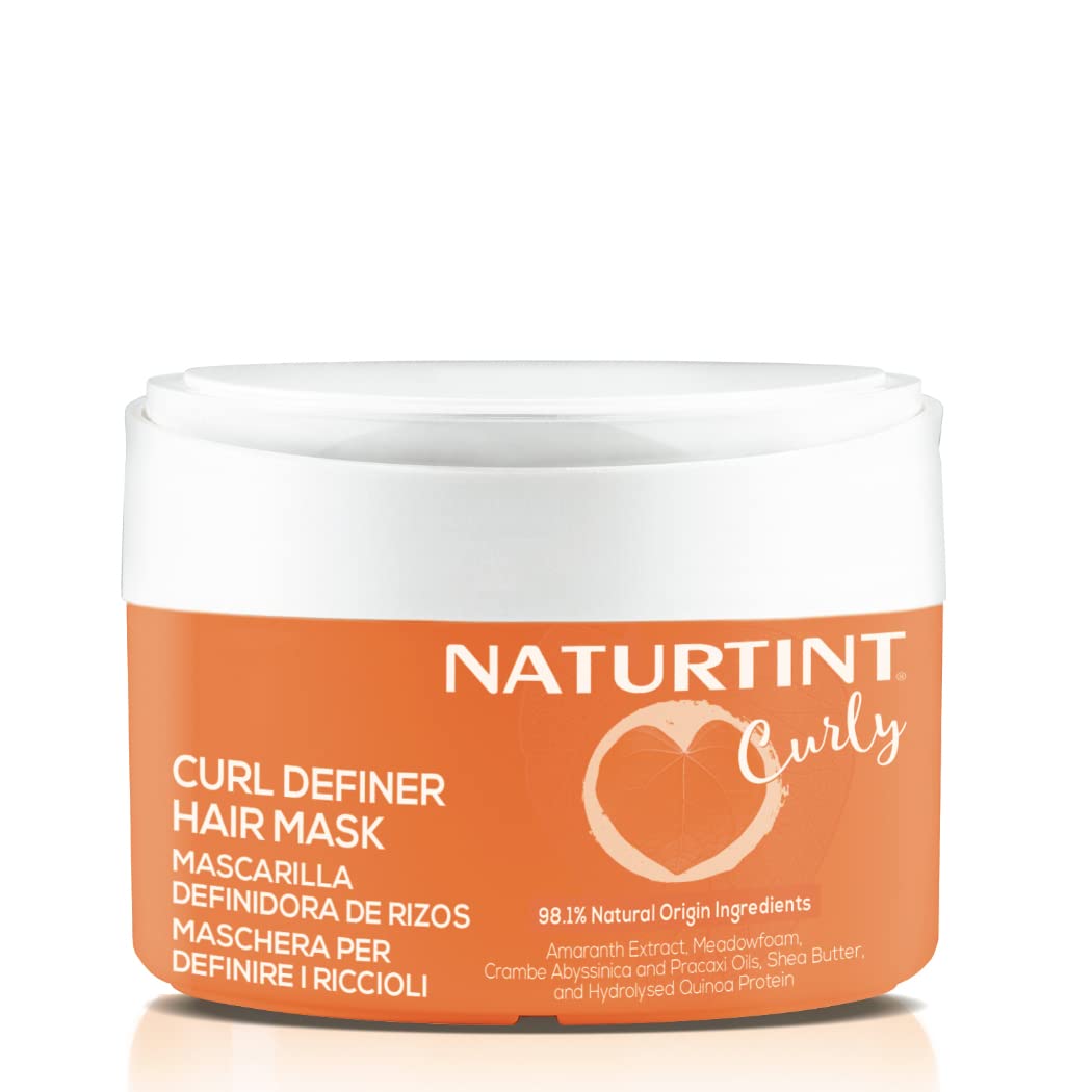 Naturtint Curl Mask Nourishes and Nourishes Young, Healthy, Shiny and Smooth Hair Anti-frizz Effect Suitable for Curls 300 ml