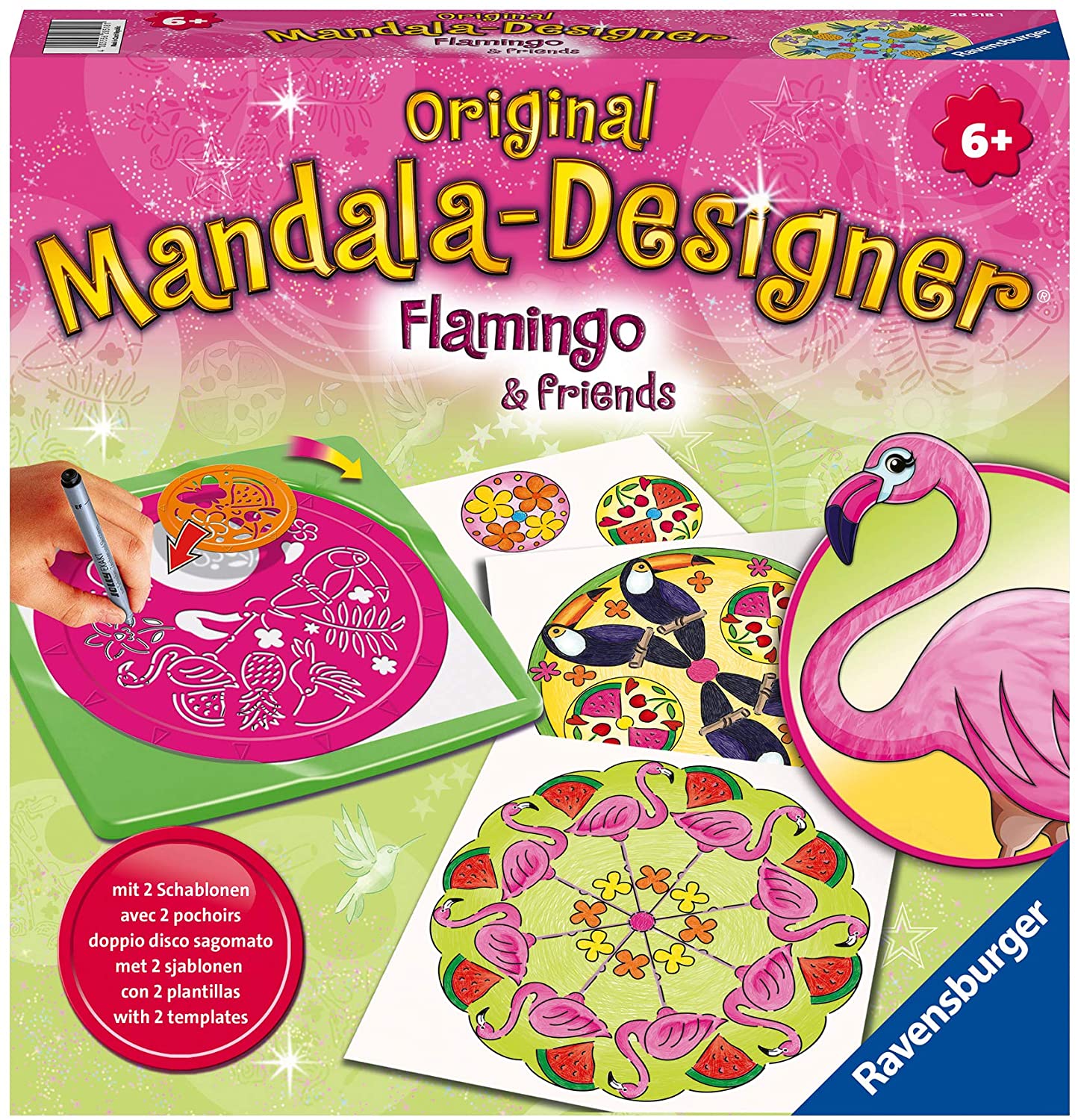 Ravensburger 28518 Midi Mandala Designer Tropical