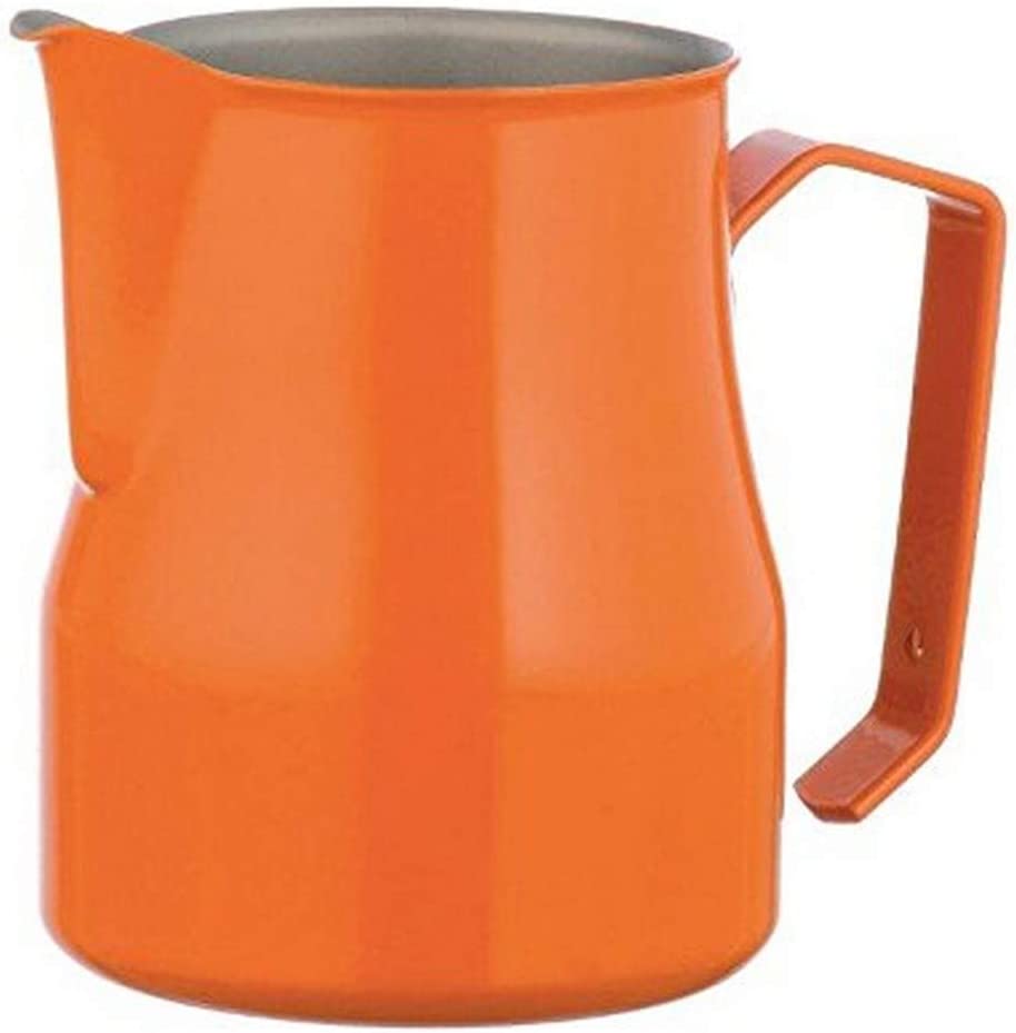 Motta 8007986026354 02635/00 – Sahnekännchen Emulgierten, 35 cl, Stahl, Orange, 11 x 6, 2 x 10 cm