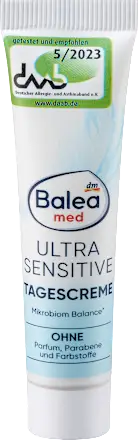 Balea MED Ultra Sensitive Day Cream, Travel Size, 15 ml