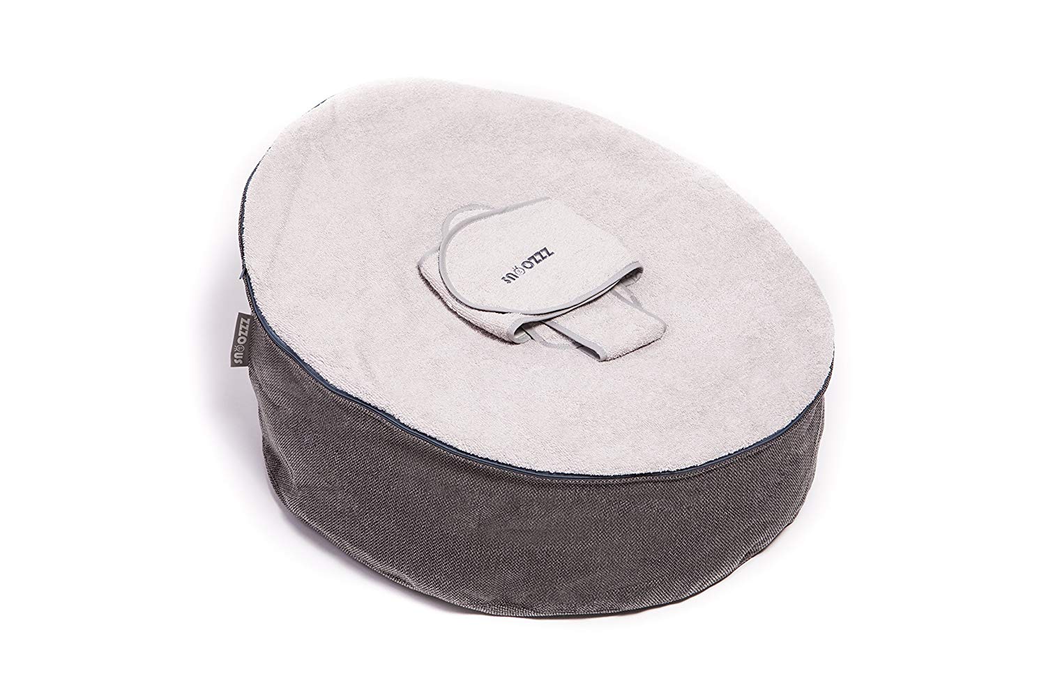 Snoozzz BS00 Baby Sitzack Baby Babies Baby Seat Rocker with Bead Filling grey