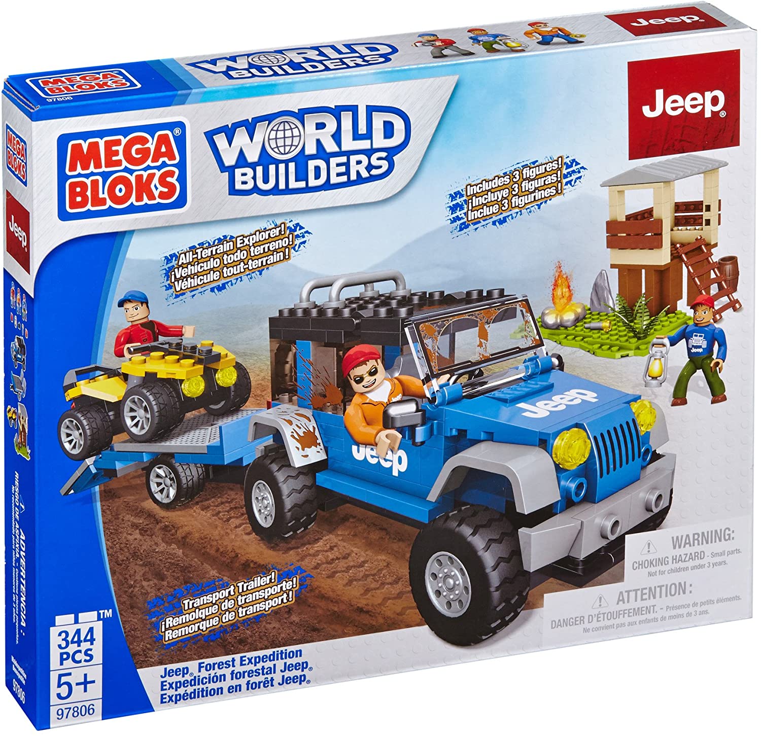 Mega Bloks Forest Expedition Jeep