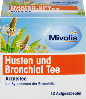 Mivolis Medicinal tea, cough and bronchial tea (12 x 2 g), 24 g
