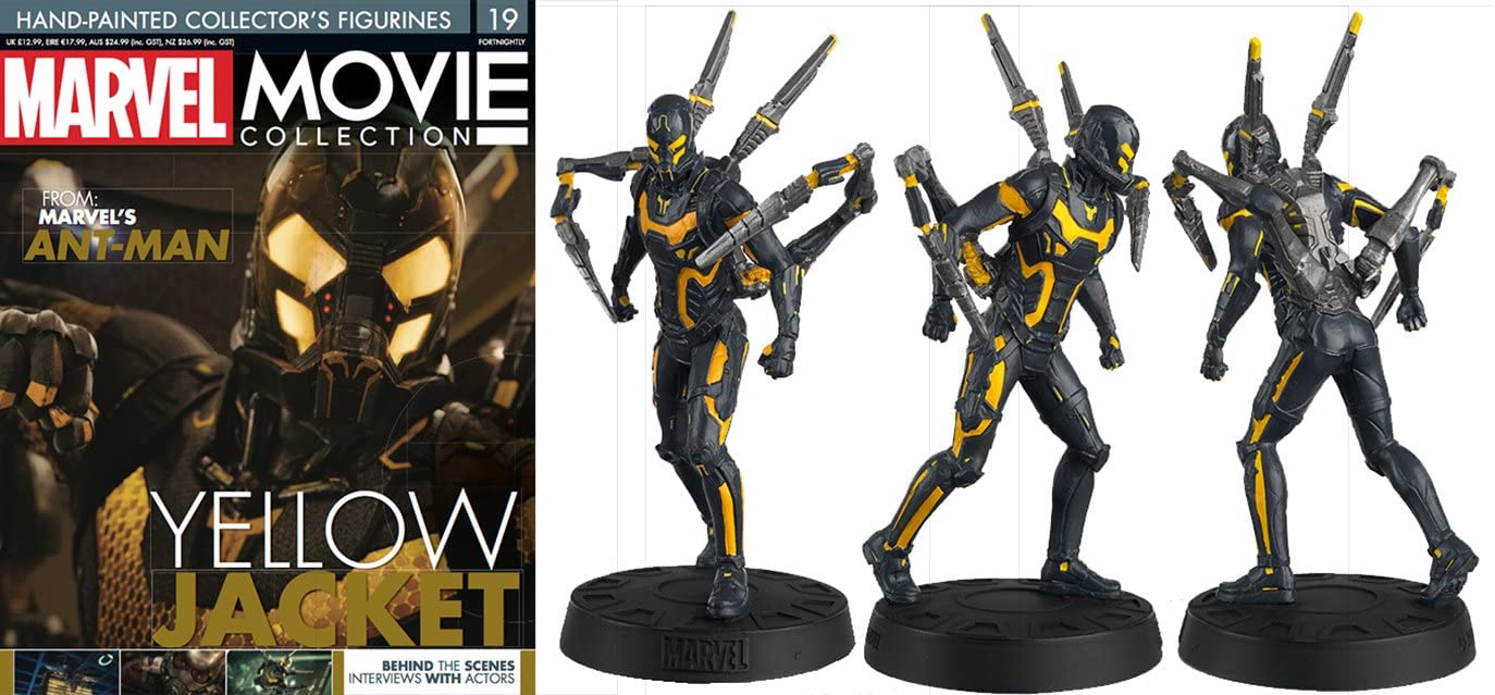 Eaglemoss Marvel Movie Collection Figure # 19 Yellow Jacket