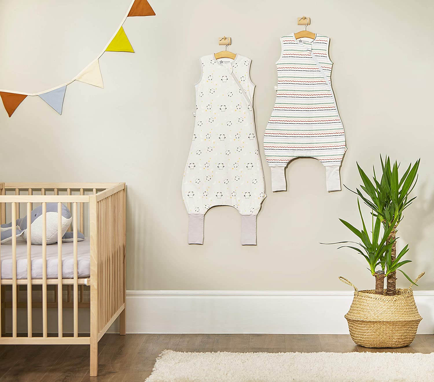 Tommee Tippee The Original Grobag Steppee Baby Sleeping Bag with Feet, Soft Cotton Rich Fabric, 18-36 m, 2.5 Tog, Ollie the Owl, Multi-Colour 316 g