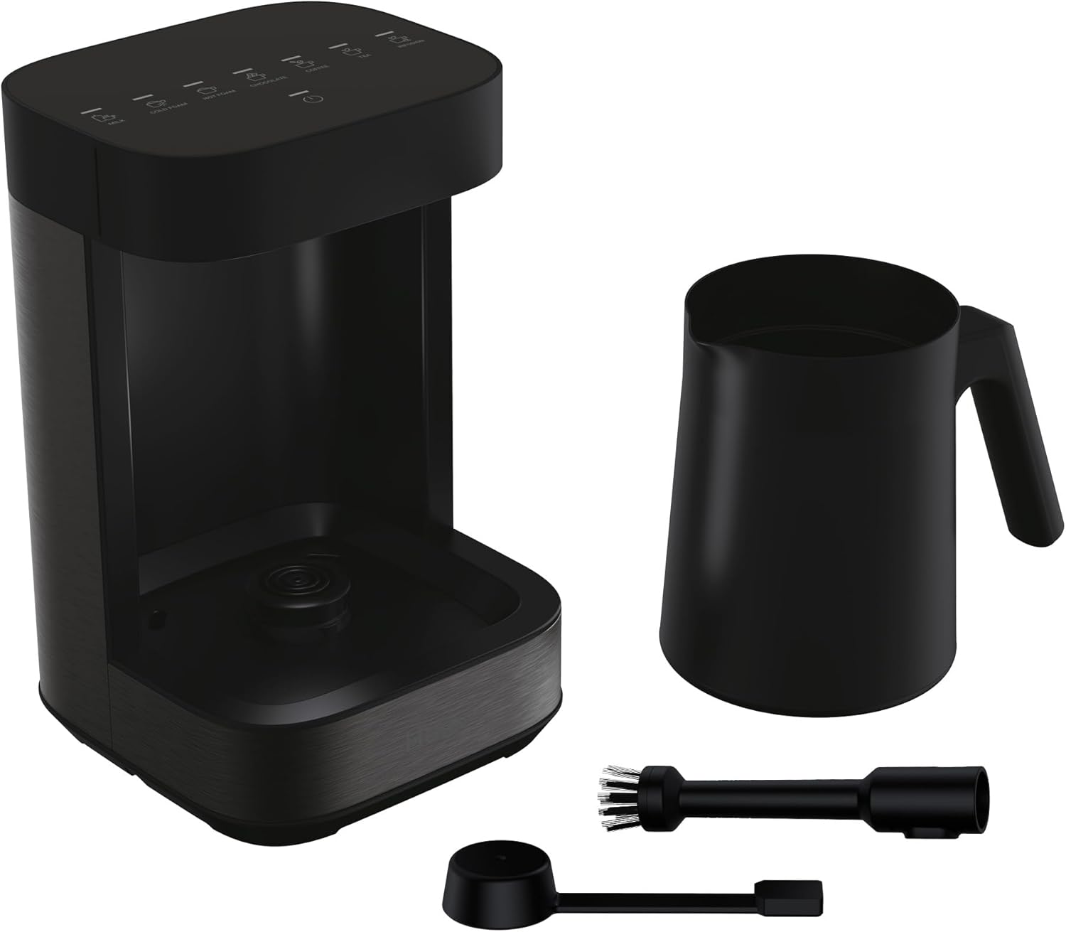 Haier Tea Maker & Milk Frother in One, Multi-Drink Maker with Integrated Tea Machine & Milk Frother, Many Programs for Coffee, Hot Chocolate, Tea & Infusion [Series 5 - HMB5A]