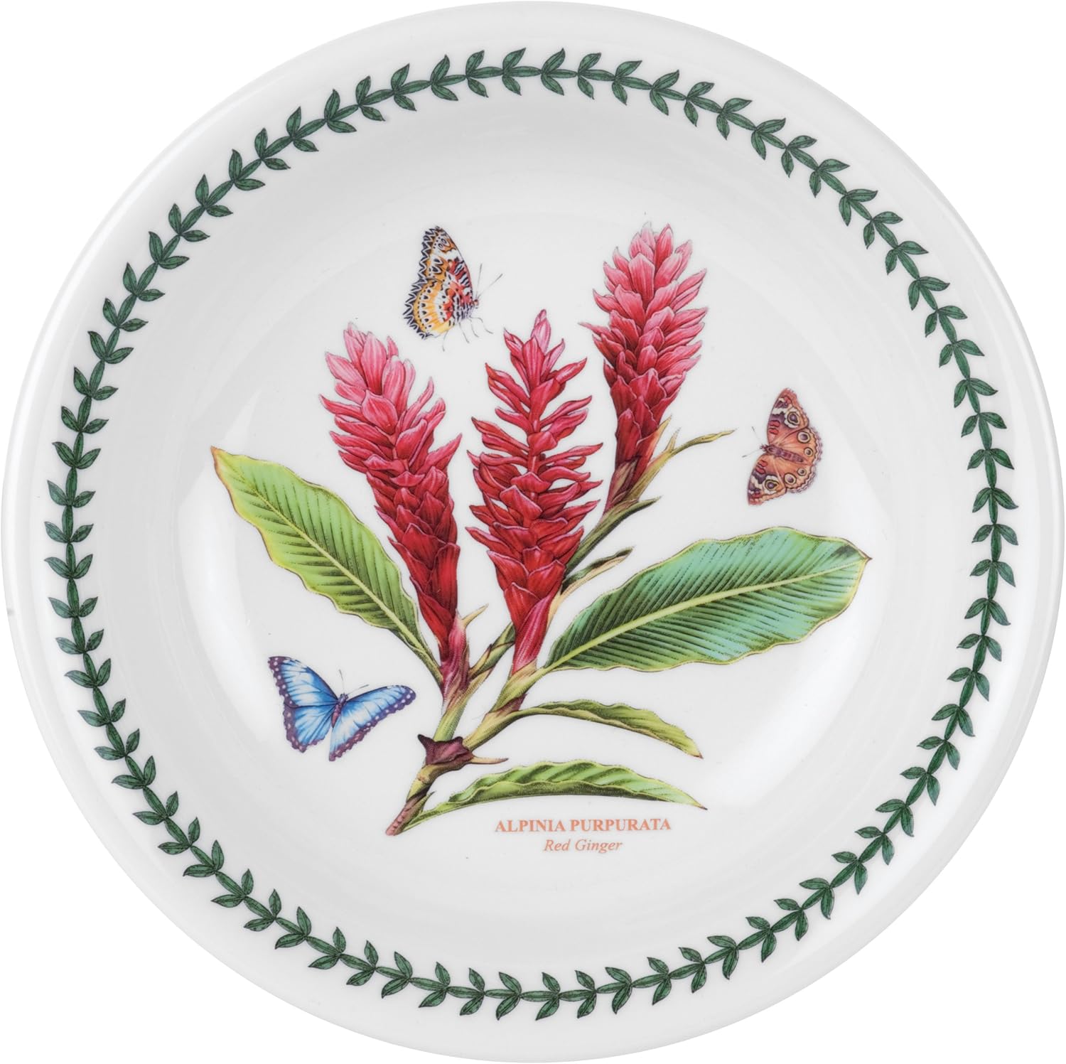 Portmeirion Exotic Botanic Garden Pasta Bowl, Set with 6 Assorted Motifs