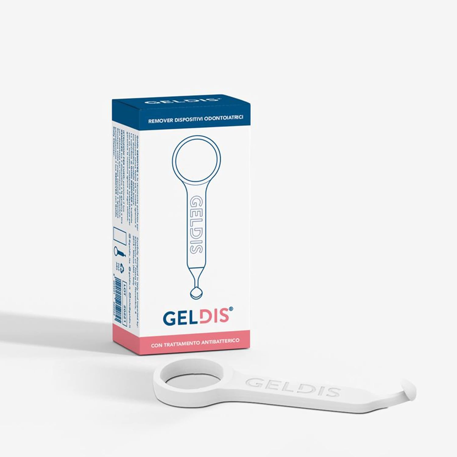GELDIS Store GELDIS Aligner Remover - Denture Puller - Antibacterial Remover for Dental Devices - Removal Tool for Aligner and Transparent Masks, Aligner Removal Tool
