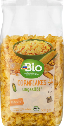 dmBio Unsweetened cornflakes, 300 g