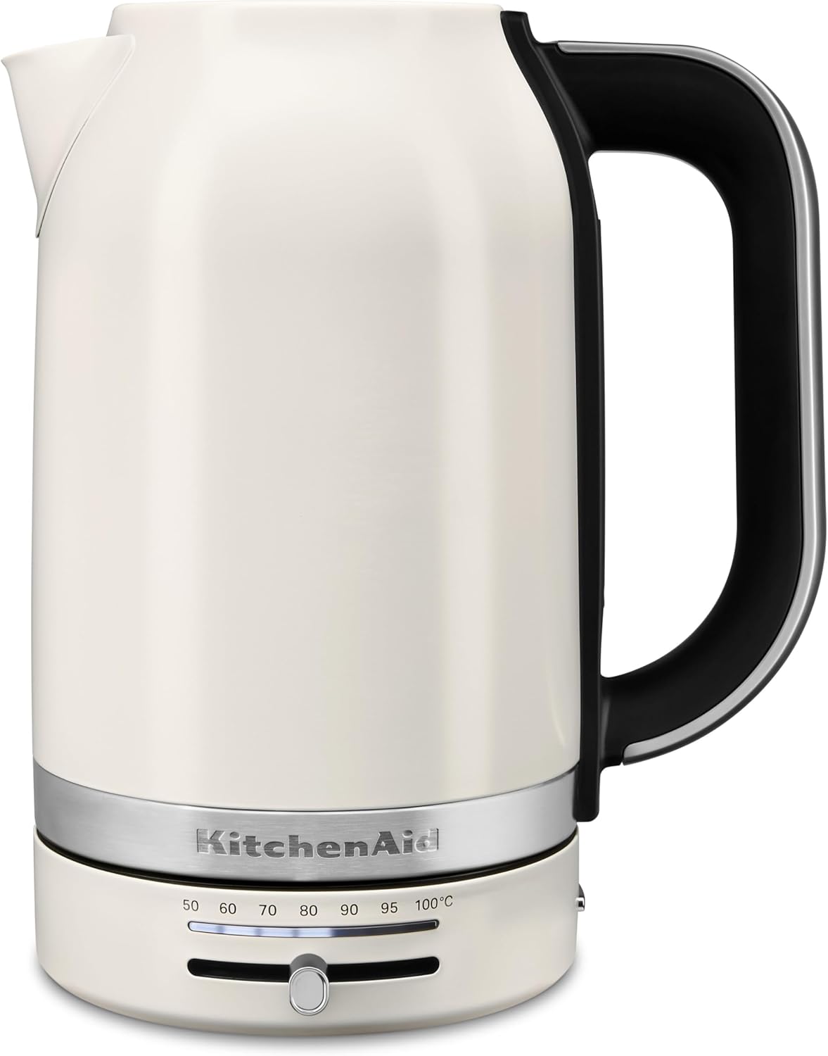 KitchenAid 5KEK1701EPL Kettle 1.7 L with Digital Temperature Setting (50 °C - 100 °C), Keep Warm Function (30 Minutes), Stainless Steel Inner Wall, LED Display, 2400 W, Pistachio