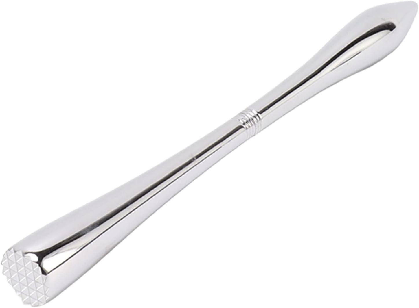Ice Chipper Professional Manual Full Metal Food Grade Ice Crusher Stick for Kitchen Bar Restaurant (B)