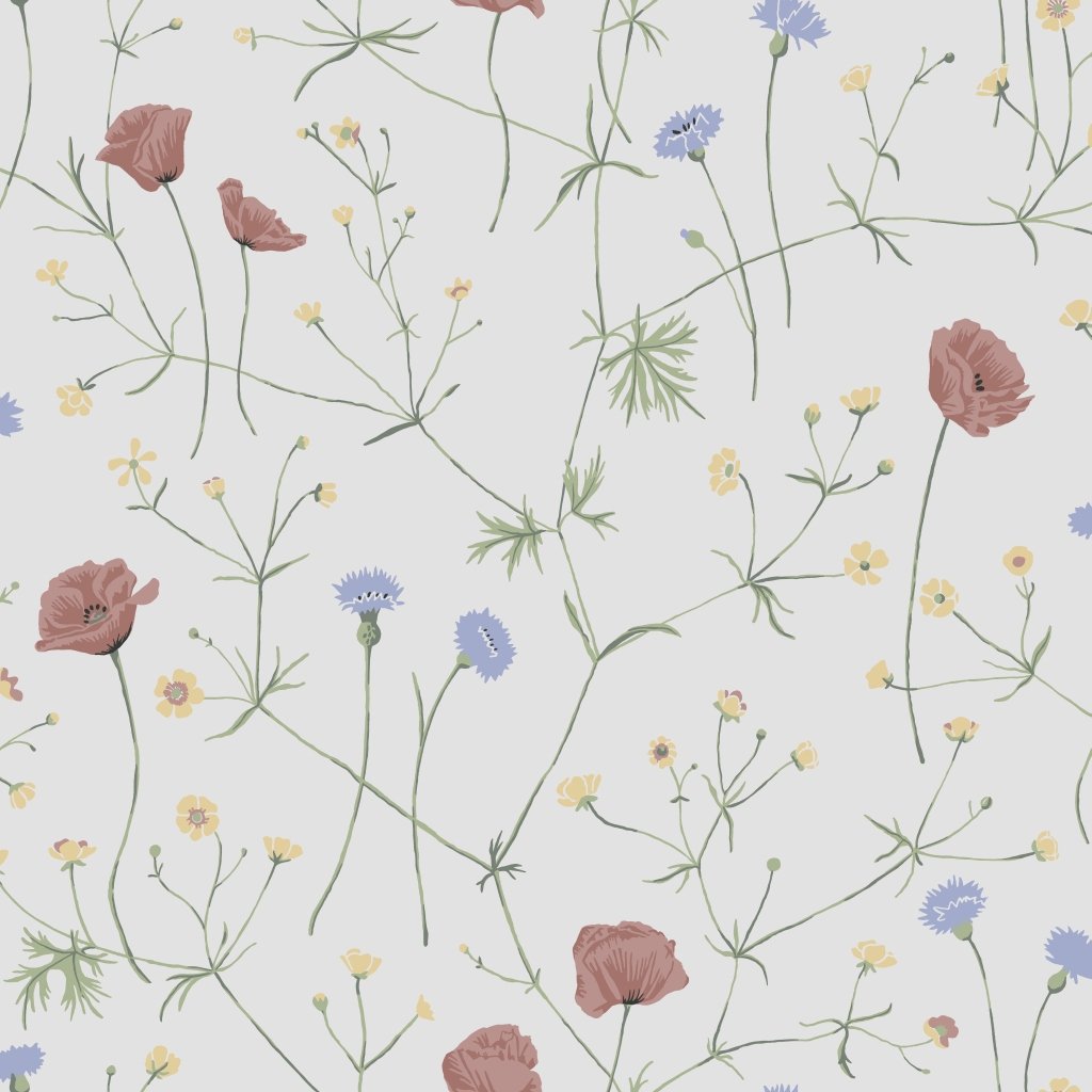 Borastapeter 4038 0.53 X 10.05 M "Midsummer" Wallpaper