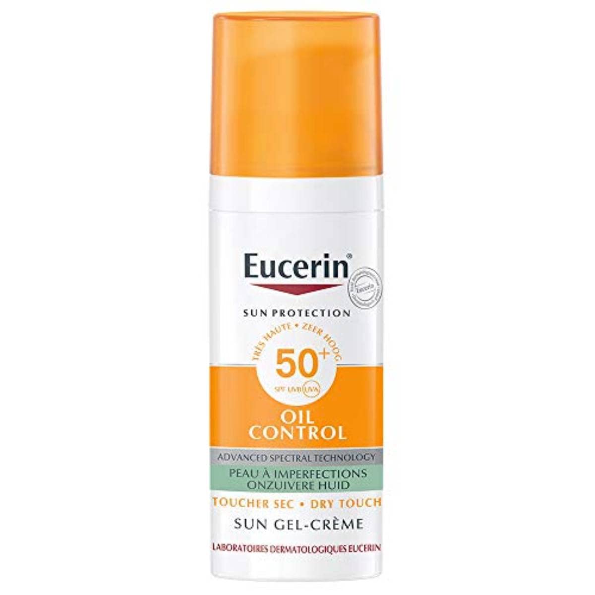 Eucerin Sun Crème Gel Toucher Sec 50 + 50 ml
