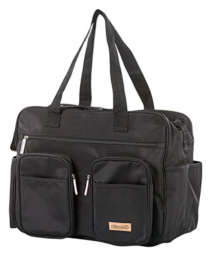 CHIPOLINO Baby Travel Bag 45 x 35 x 17 cm Black