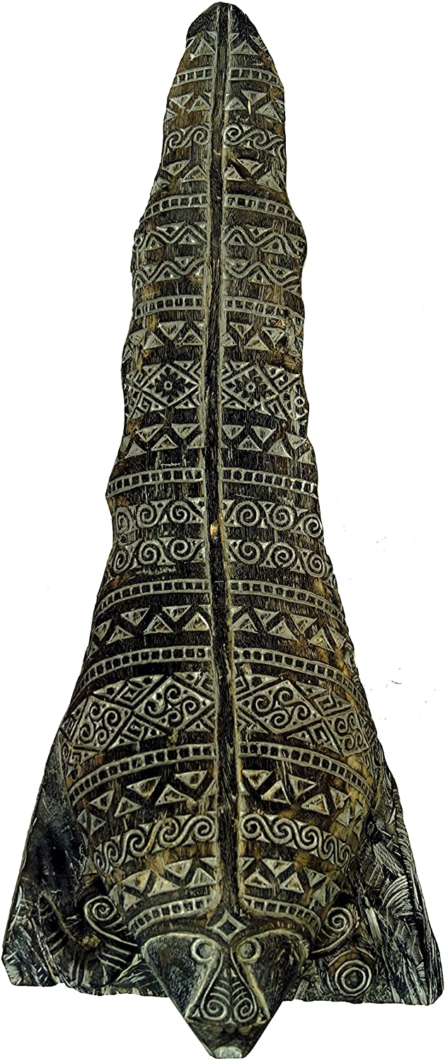 Guru-Shop Guru Shop Osttimor Mask Masks Beautiful 96X35X10 cm Wooden Mask Carved