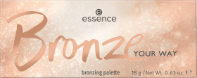 essence cosmetics Bronzer Palette Bronze YOUR WAY, 18 g