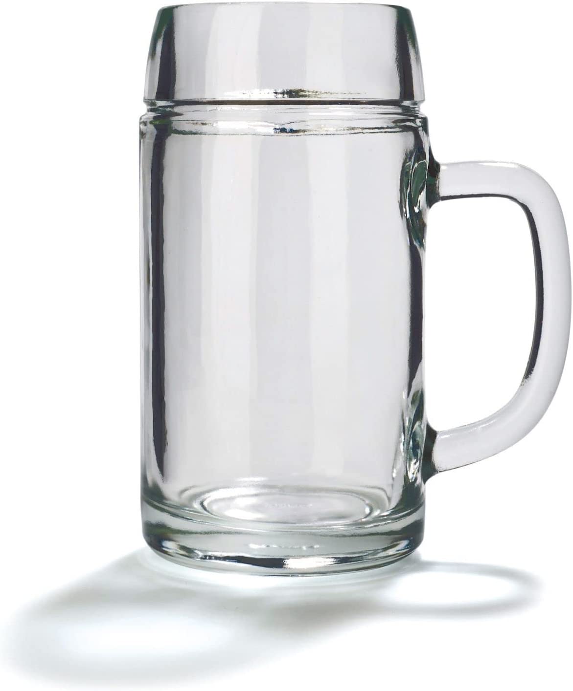 Stölzle Lausitz Stölzle Oberglas Styria Beer Mugs / Set of 6 Beer Mugs 0.5 Litres / Sturdy Beer Jug / Beer Glasses 0.5 Litres Made of Soda Lime Glass / Beer Mug 0.5 L Dishwasher Safe