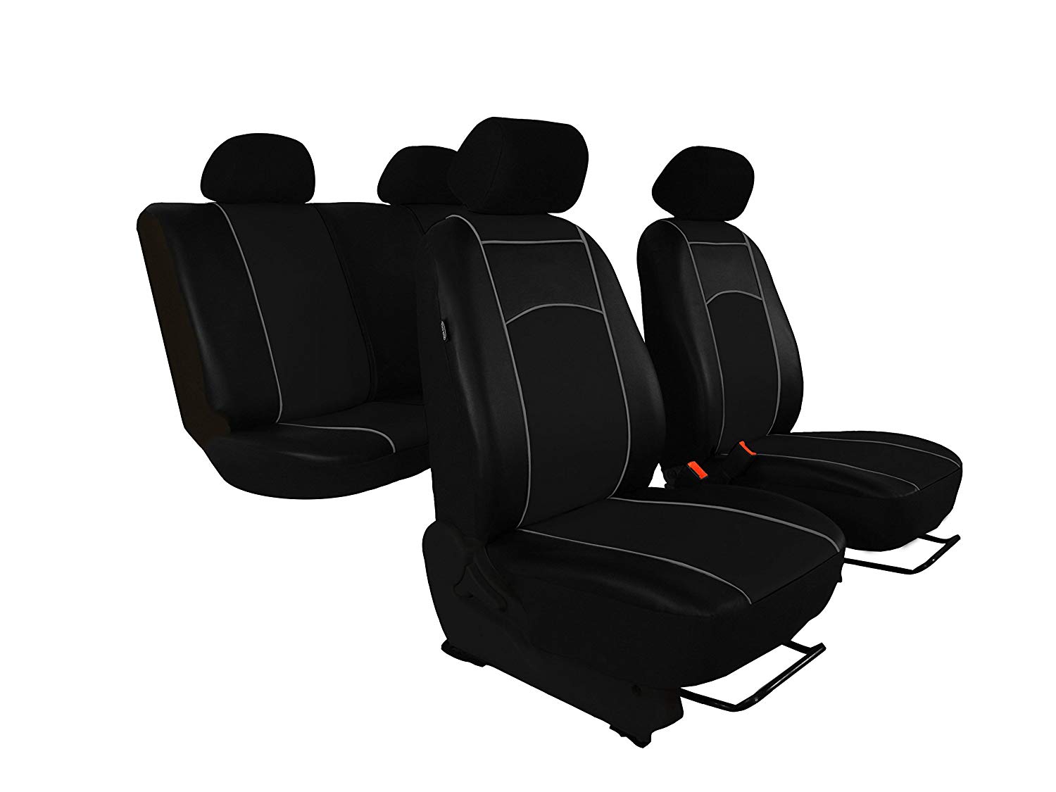 Pokter Exclusive Custom Eco Leather Seat Covers 7 Colors A Honda HRV II 2015