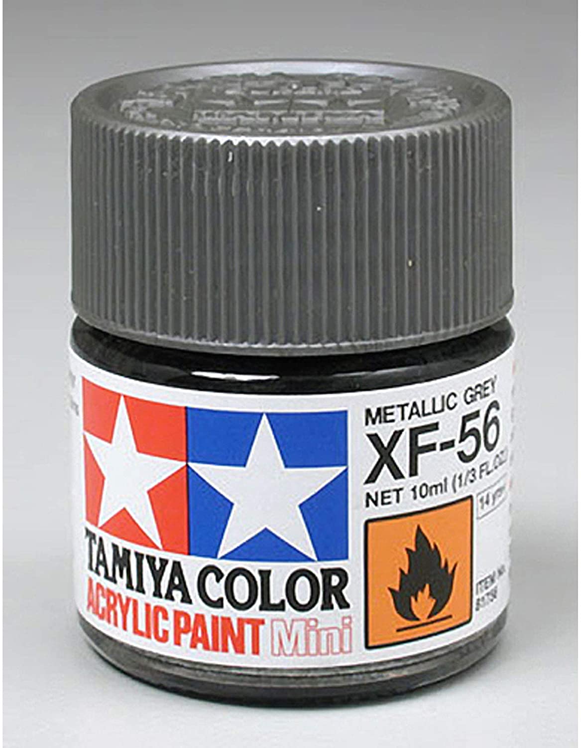 Tamiya Acrylic Mini 10ml XF56 Grey Metallic