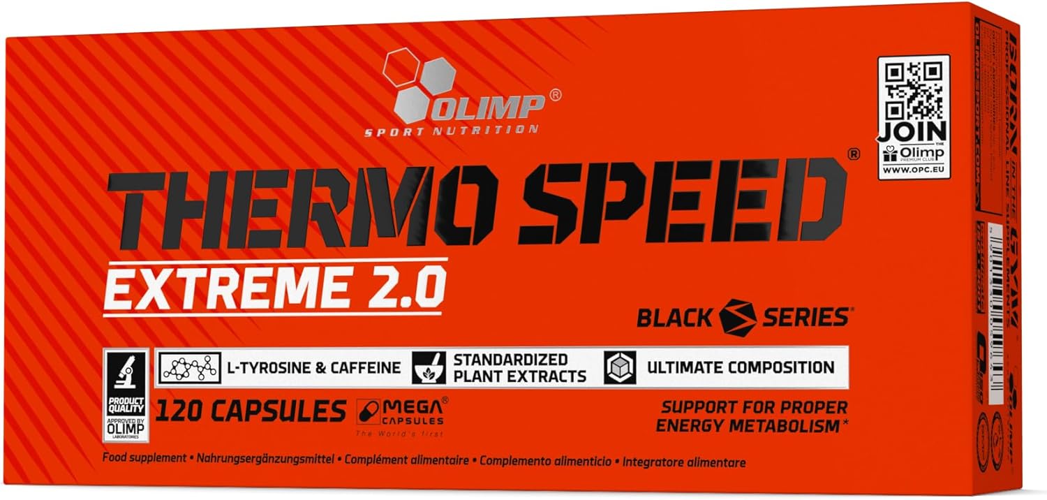 OLIMP SPORT NUTRITION Store Olimp Sport Nutrition Olimp Sport Nutrition Thermo Speed ​​Extreme 2.0 Mega Caps, 120 Capsules