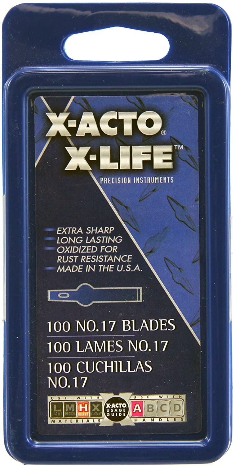 X-Acto Knife Blade N ° 17 \'Pop # 100 Pieces – X Acto