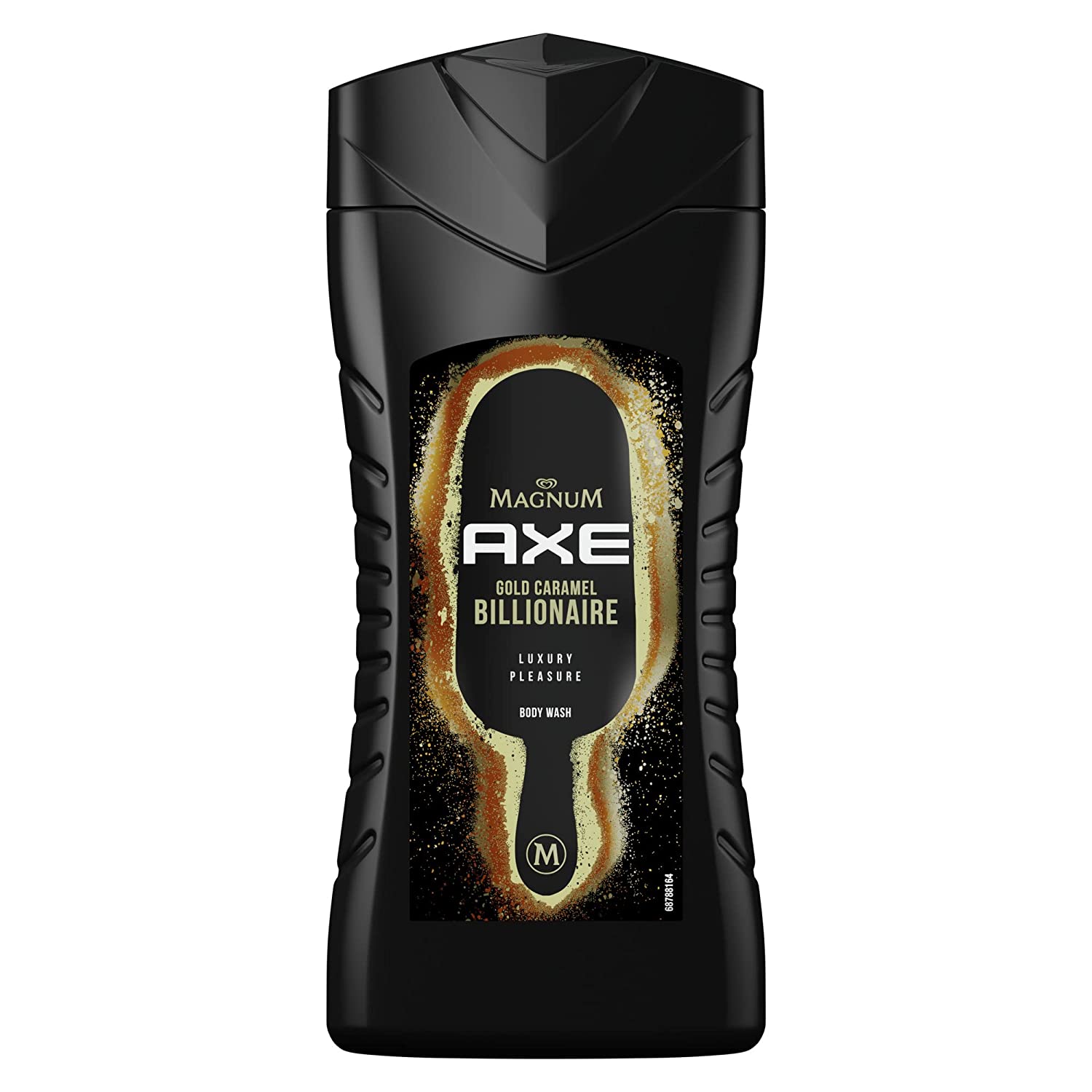 Axe Magnum Gold Caramel Billionaire Limited Edition Shower Gel for Long-Lasting Freshness and Fragrance Dermatologically Tested 250 ml Pack of 1, ‎black