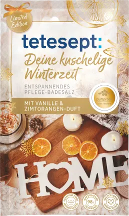 tetesept Bathing salt your cozy winter time, 60 g