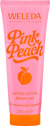 WELEDA Pink Peach shower gel, 200 ml