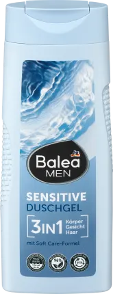 Balea MEN Shower Gel Sensitive 3in1, 300 ml