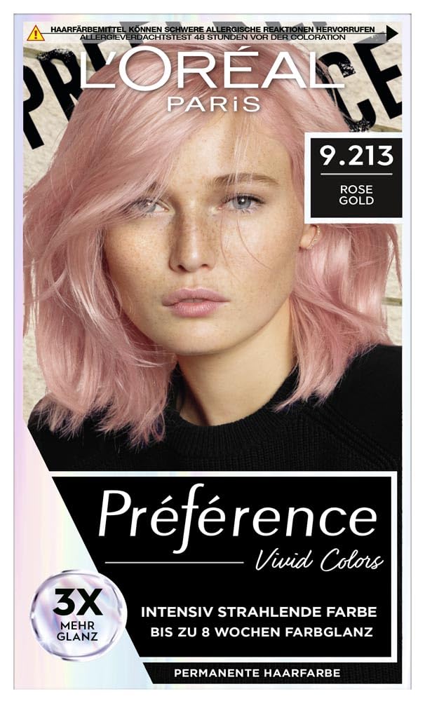 L'Oréal Paris Préférence Vivid Colors Rose Gold
