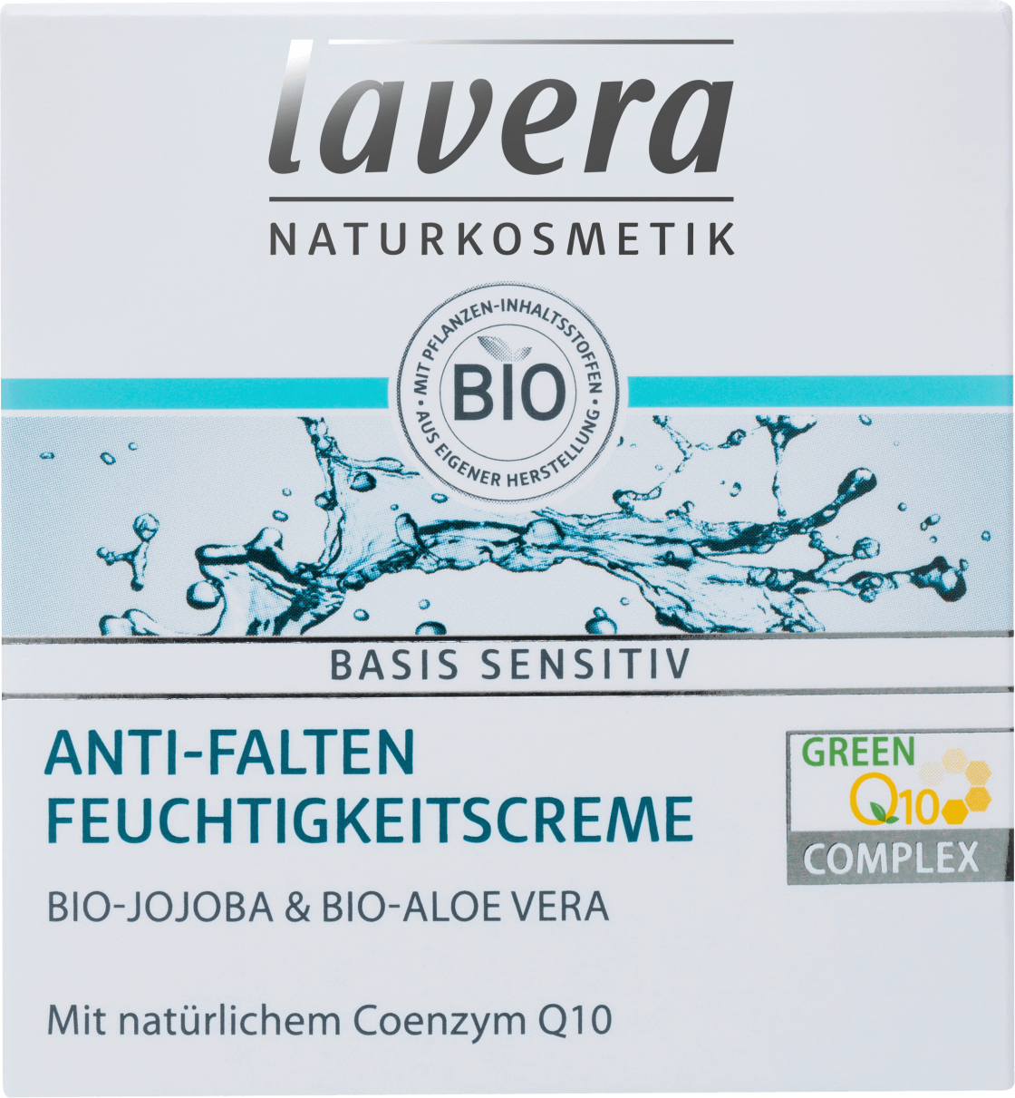 lavera Day Care Moisturizer Base Sensitive With Organic Aloe Vera
