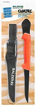 Balzer Camtec 184240012 Filleting Knife with Scraper Spoon 17 cm