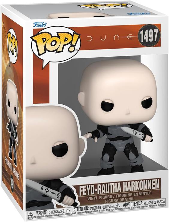 Funko Pop! Movies: Dune 2 - Feyd Rautha - Dune: Part II - Vinyl Collectible Figure - Gift Idea - Official Merchandise - Toys For Children and Adults - Movies Fans - Model Figure For Collectors