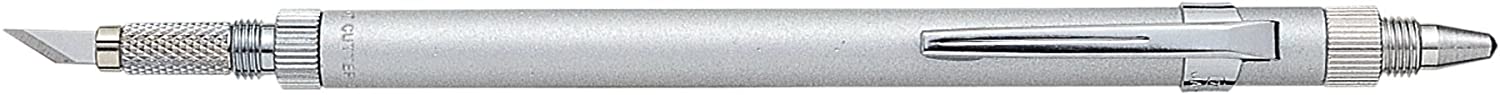 NT Cutter Aluminium Holder Artificial Knife with Needle Tip and Polisher, 1 Knife (D-1000P)