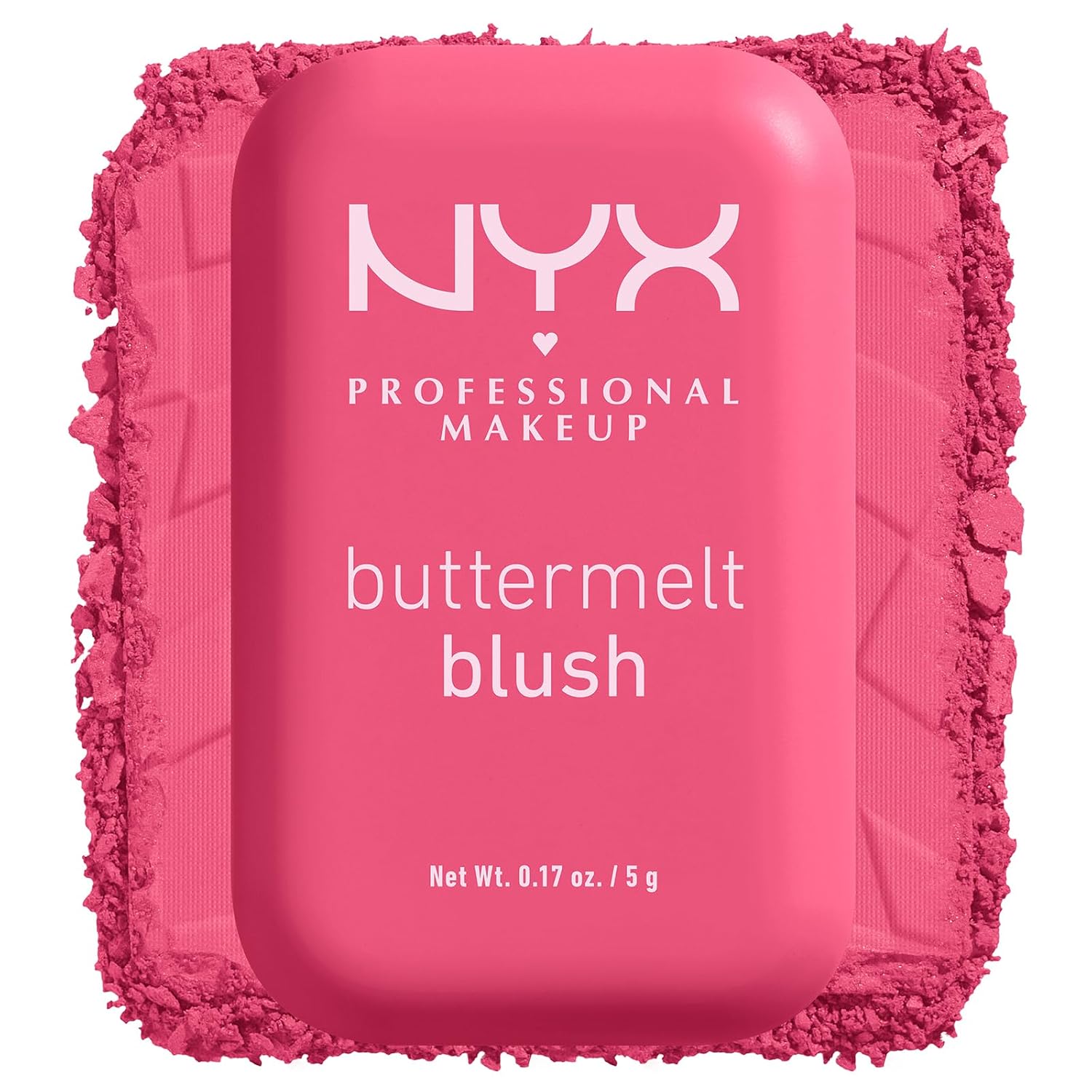 NYX Professional Makeup Buttermelt Blush, Creamy Texture with Shea Butter, Almond Butter & Mango Butter, Easy Blend for a Fresh Look, Sooner The Butta