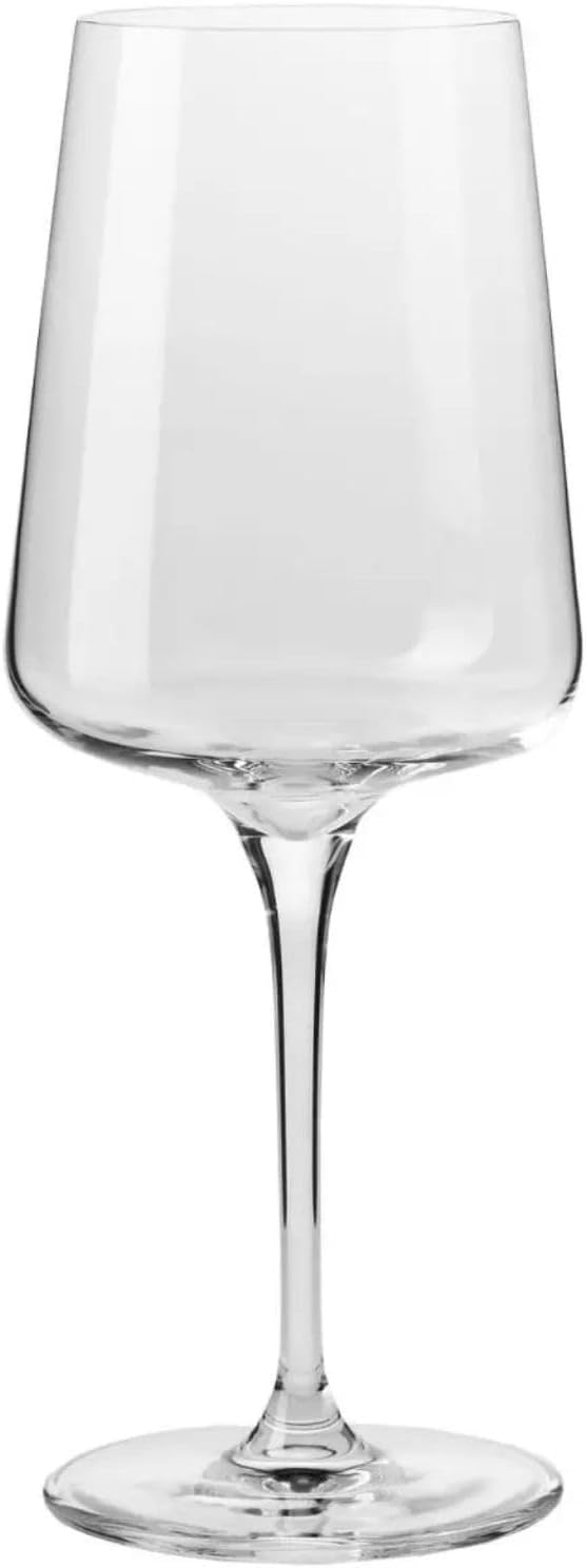 Krosno Store Krosno Claw Glass Red Wine Glasses | Elegant Design | Set of 4 | 500 ml | Traditional Craftsmanship | Ideal for Home, Restaurant and Party | Dishwasher Safe | Lead-Free Crystal Glass