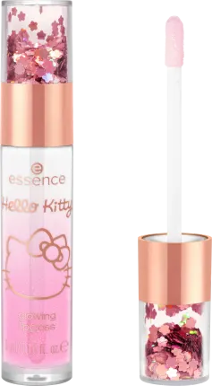 essence Lip gloss Hello Kitty Glowing 01 Today Just Got Cuter!, 5 ml
