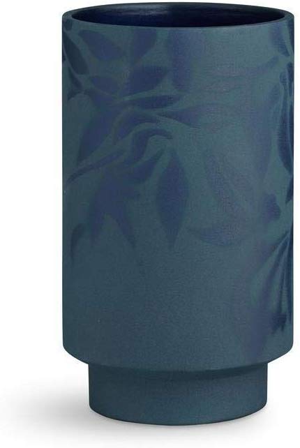 Kohler Kähler 18131 Vase - Flower Vase - Cabell - Indigo / Blue - Height 19 cm