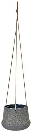 Broste Copenhagen Caroline flower planter e.g. Hanging height: 12.8 cm, stone-coloured