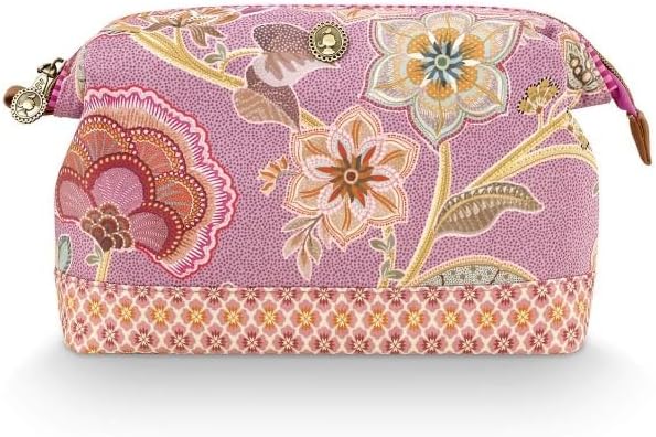 Pip Studio Women\'s Cosmetic Bag Toiletry Bag Cooper Cosmetic Purse Large Matata, purple