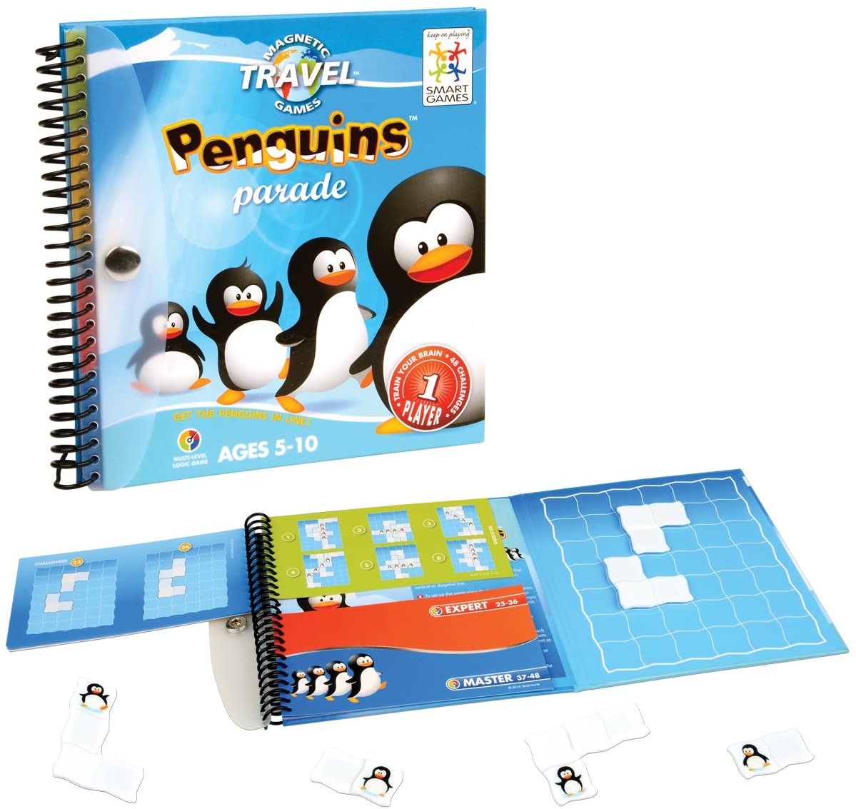 Smart Games Sgt 260-8 260-8 Magnetic Penguins Parade Game